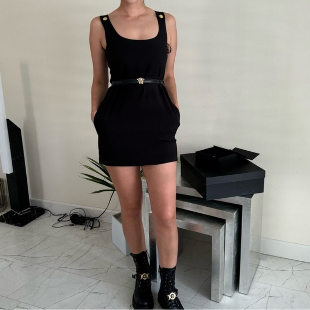 Versace cady enver medusa dress